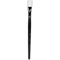 Little Birdie Premium Flat Brush Synthetic Hair Handle Length 200Mm Size 10 (1Pc)