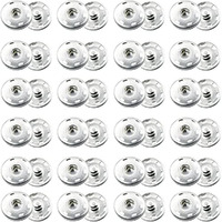 On Blow (Pack Of 200) Sew-On Snap Buttons Metal Rust Proof Snap Fastener Buttons For Sewing Clothing (Size 1) 8 Mm