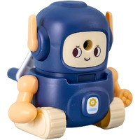 Wishkey Cute Cartoon Robot Design Pencil Sharpener For Kids, Cool Shape Pencil Cutter, Table Top Manual Pencil Sharpener, School Stationery Gift Set For Boys And Girls, Pack Of 1 (Assorted)