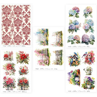 Craftangles Decoupage Napkin / Tissue / Collage Paper - Combo 16 (Pack Of 5)