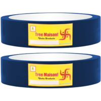 Tree Maison Coronating Homes Vastu Combo Blue Tape | Size - 1 Inch (24 Mm) Approx | Length- 20 Meter (Approx) | Vastu Tape Remedy For Toilet | Vastu Tape For Main Door Entrance | Pack Of 2