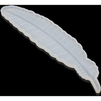 Icraft Bookmark Resin Molds Feather Design Epoxy Casting Molds Resin Art Molds Diy Molds Epoxy Resin Casting Mold For Jewelry Diy Craft, Multicolour