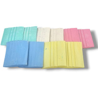 Rianz Pack Of 10 Pieces Smooth Tailor Chalk Markers Box For Perfect Mark's On Fabrics. Ideal For Sewing, Boutique, Quilting, Alteration, Tailoring & Fashion Designing (Pack Of 10 - Multi Color)