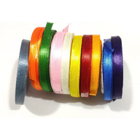 Omx Size 0.25 Inch (6.3Mm), Craft Satin Ribbon For Decoration, Gift Wrapping, And Other Multi-Purpose Use (Multi, Total 85 Mtr -10 Rolls - 8.5 Mtr In 1 Roll)