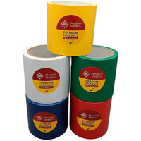 Modernvastu Remedies Vastu Color Tape Combo Size 4"Inch/100Mm, 20 Meter - Red/Green/Blue/Yellow/White (Main Entrance & Toilet Correction)