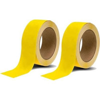 Ynk Bopp 50 Mm X 60 Meter Self Adhesive Yellow Floor Marking Tape | Pieces-2