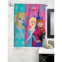 Athom Living Disney Frozen Anna & Elsa Premium 100% Cotton Kids Bath Towel 350 Gsm 60X120 Cm Pack Of 2