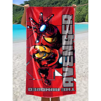 Athom Living Marvel Avengers Kids Bath Towel 350 Gsm 60X120 Cm