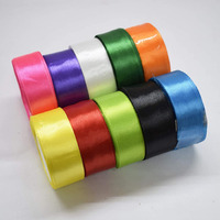 Prokart 25Mm (1 Inch) Multicolor Satin Ribbon For Birthdays Gift Wrapping/Flower Making Ribbon/Party Decoration Ribbon/Bow Making Ribbon: 10 Yards (Set Of 10 Rolls)
