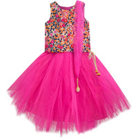 A.T.U.N. Girl's Polyester (Glhg Ksg Fuc_13-14_Fuchsia 3 14Years)