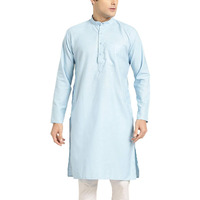 Sojanya (Since 1958 Men's Cotton Blue Only Kurta Size: 40