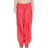 Aurelia Women's Cotton Patiala (Crk60025-00360_Pink_Fs)