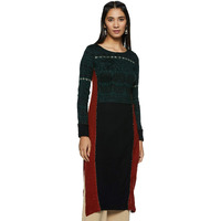 W For Woman Straight Winter Kurta (17No17254-66143_Koi_6)