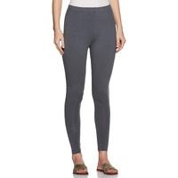 Lyra Women Solid Premium Cotton Ankle Length Leggings | Mid-Waist | Fashionwear