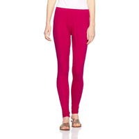Lux Lyra Women Solid Premium Cotton Churidar Leggings | Mid-Waist | Fashionwear Loose Fit (Large) | Rise Style: Mid Rise