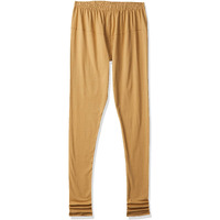 Lyra Women Solid Premium Cotton Churidar Leggings | Mid-Waist | Fashionwear