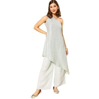 Libas Women's Embellished Co-Ords (34443_Blue