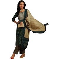 Libas Women's Silk Blend Kurta Set (34626