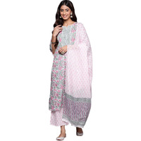Libas Women's Cotton Kurta Sets (34800_Pink_Xs)