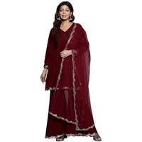 Libas Women's Velvet Kurta Set (34824