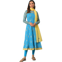 Aurelia Women's Polyester Set (22Aud10372-506006_Blue