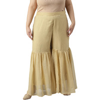 W Chiffon Strechable Sharara For Women | Chiffon Sharara For Women | W For Woman