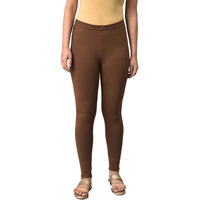 W For Woman Brown Cotton Jersey Tights_23Few60105-218605_S_Ws