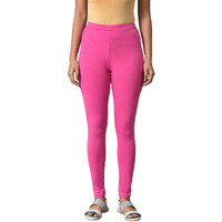 W For Woman Pink Cotton Jersey Tights_23Few60105-218881_Xl