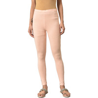 W For Woman Pink Cotton Jersey Tights_23Few60105-218883_M_Wm
