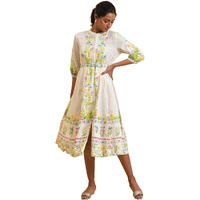 W For Woman White Floral Summer Vacay Dress (Size: Xs)-23Few18916-120457