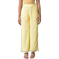 W Strechable Parallel Pants For Women | Trousers For Women | W For Woman