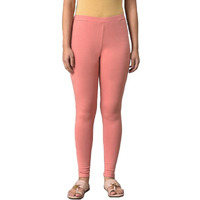 W For Woman Light Orange Cotton Jersey Tights_23Few60105-219146_M_Wm