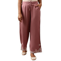 Folksong Strechable Parallel Pants For Women | Trousers For Women | W For Woman
