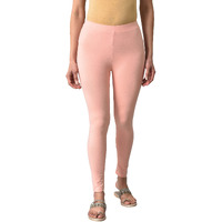W For Woman Peach Cotton Jersey Tights_23Few60105-218906_L_Wl
