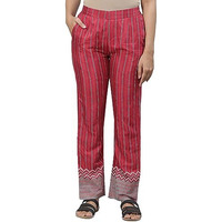 Aurelia Printed Strechable Palazzo Pants For Women | Ankle Length Palazzo Pants For Women