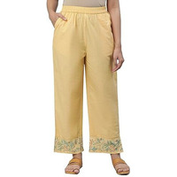 Aurelia Printed Strechable Palazzo Pants For Women | Ankle Length Palazzo Pants For Women