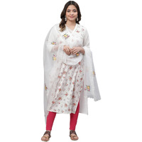 Aurelia Women Dupatta 23Aua80070-606114-White-Fs