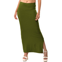 Lyra Women Saree Shaper (Petticoat) Green