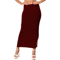 Lyra Women Saree Shaper (Petticoat) Maroon