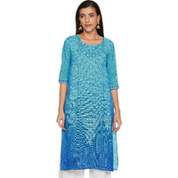 Ketch Women's Polyester Regular Fashion Vest (Khku000243_Turquoise Blue