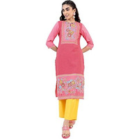 Ketch Women's Polyester Regular Fashion Vest (Khku000249_Rose