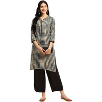 Rangita Navy Rayon Knee Length Printed Straight Kurti For Women | Kurta For Women_3Xl