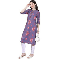 Ketch Women's Cotton Blend Regular Dress Shirt (Khku000403_Purple