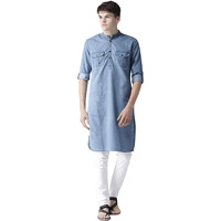 Style Quotient Men's Cotton Regular Fashion Vest (Ss19Sqdap_Bb_Blue_M)