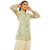 Soch Women's Regular Tunic (Fws4Tu30069A_Sap Green Xs)