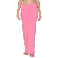 Zivame Women's Polyester Saree Shapewear (Zi3023Corezpinksmall_Pink)