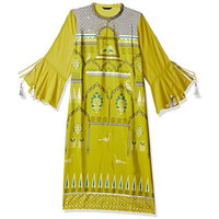 W For Woman Straight Crepe Kurta (18Fes11549-50686_Light Green_18)