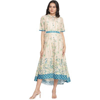 Aurelia Women's Natural High-Low Dress