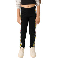 The Souled Store Girl Official Looney Tunes: Stripes Black Cotton Leggings