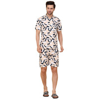 Sweet Dreams Men Printed Shorts Set